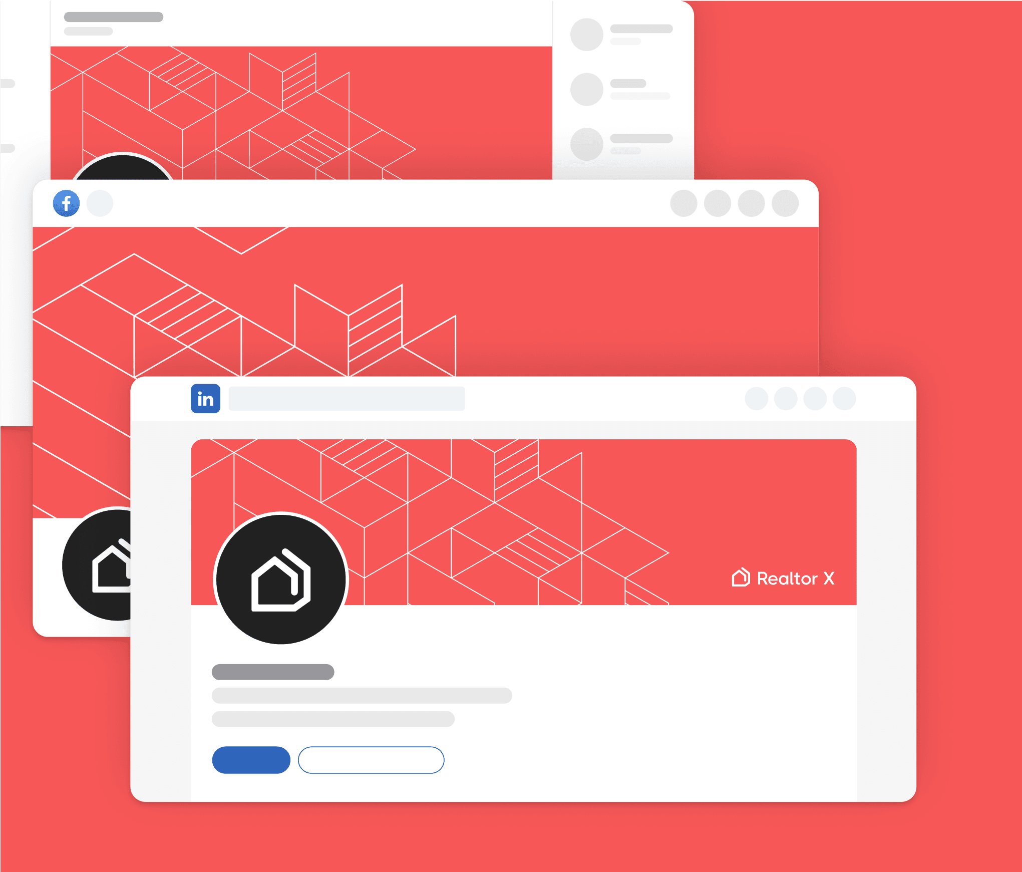 Invstor X - Social Media Assets - Investment Firm Framer Template